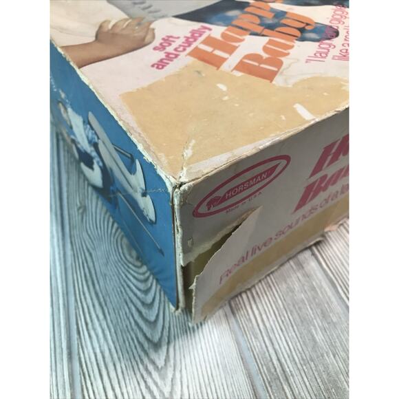 Horsman Happy Baby African American Doll In Original Box Laughing #4449 VTG RARE - Picture 12 of 12